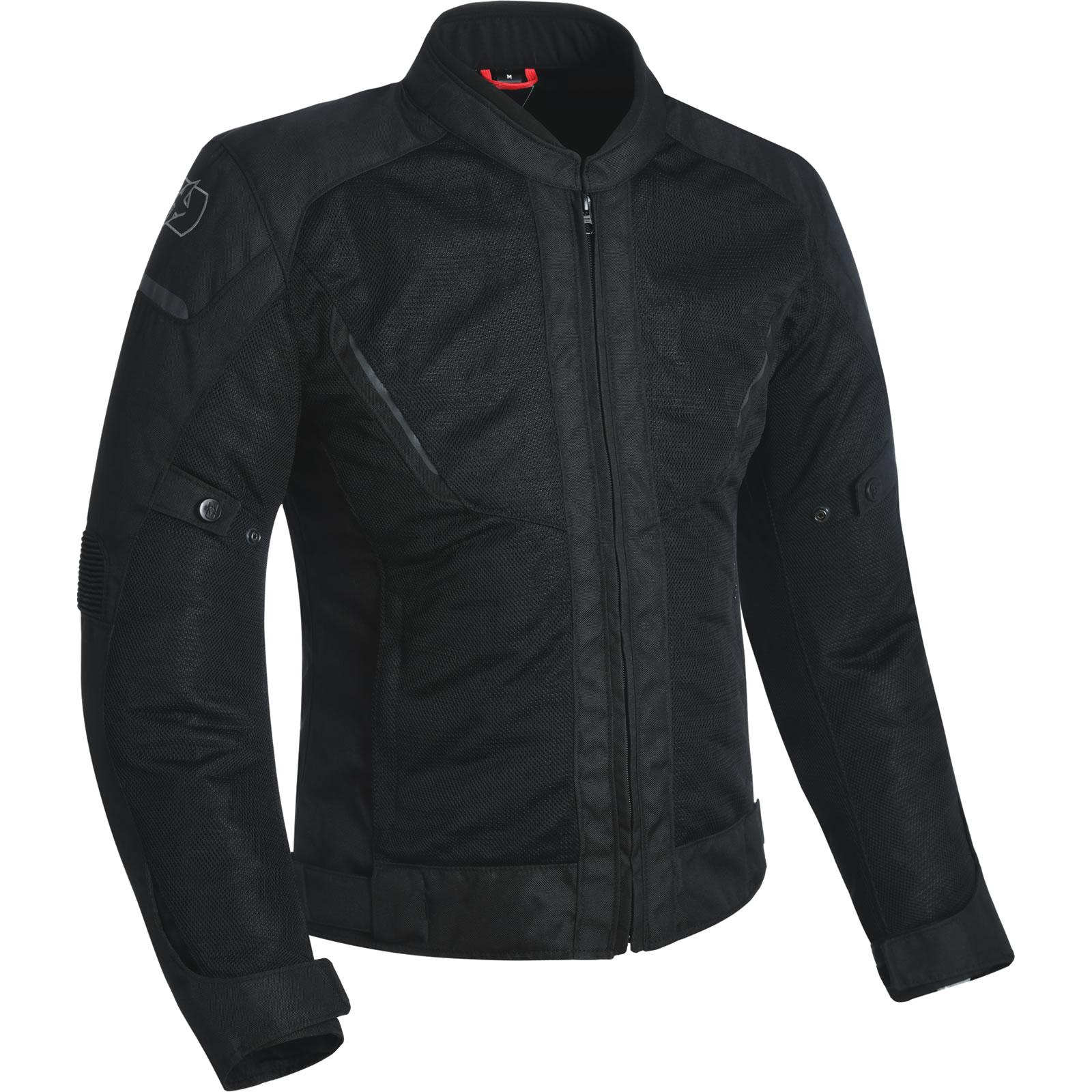 Oxford Tech Black Delta 1.0 Ms Air Motorcycle Jacket Xl