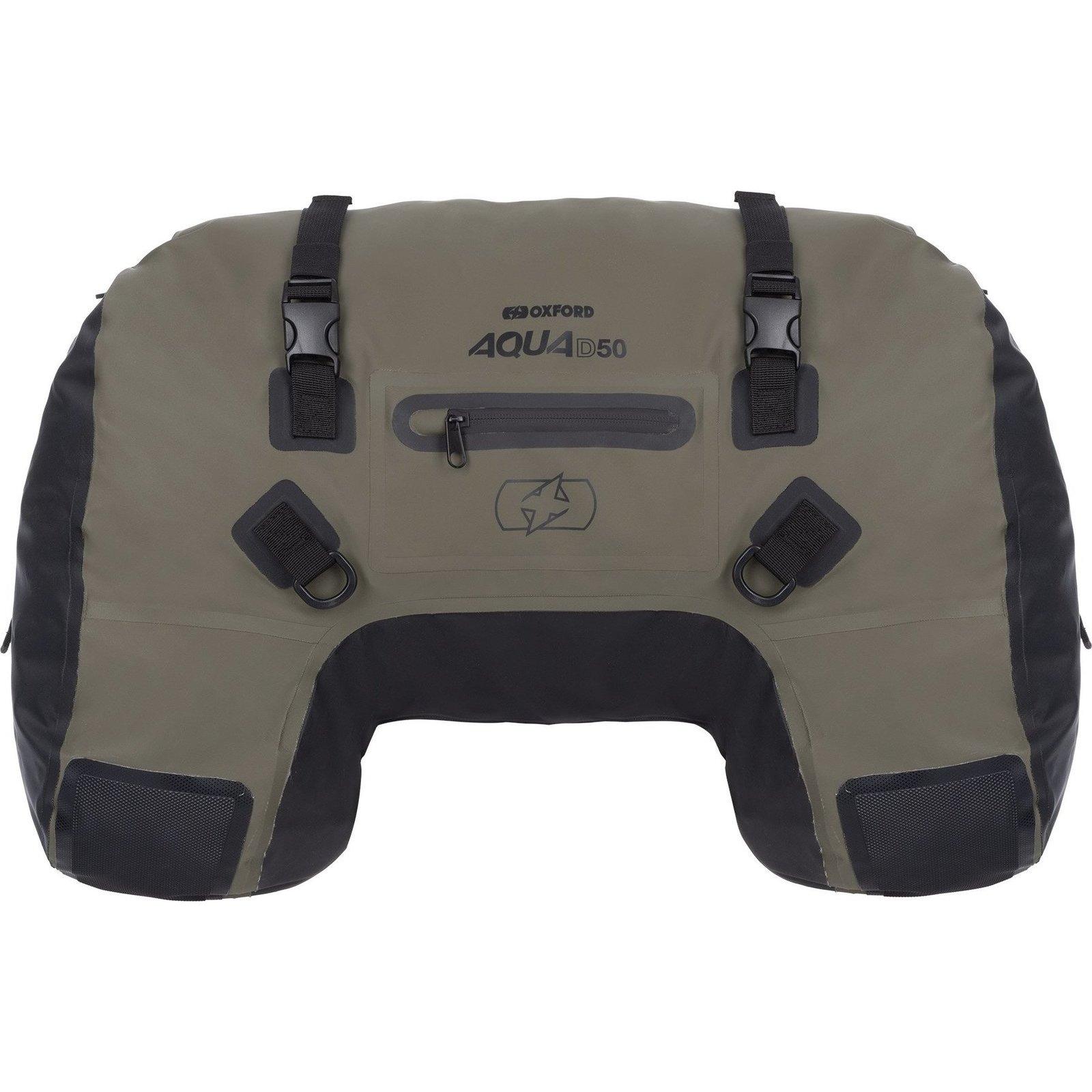 Oxford Black Aqua D-50 Roll Bag 50L Khaki