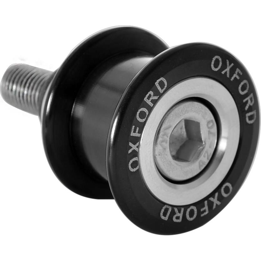 Oxford Black Motorcycle Bobbin Spinners M10 1.5