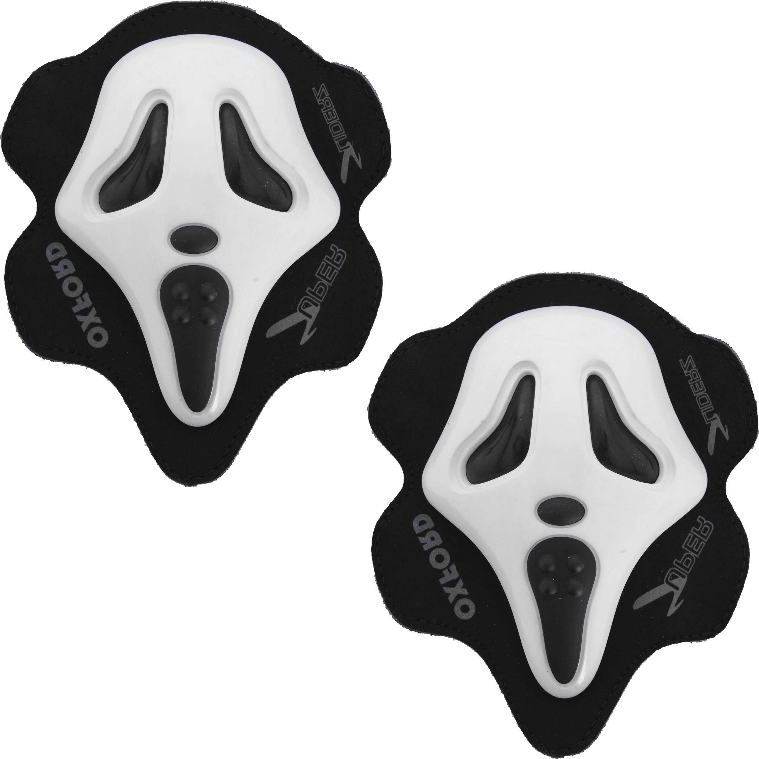 Oxford White Screamer Motorcycle Knee Sliders