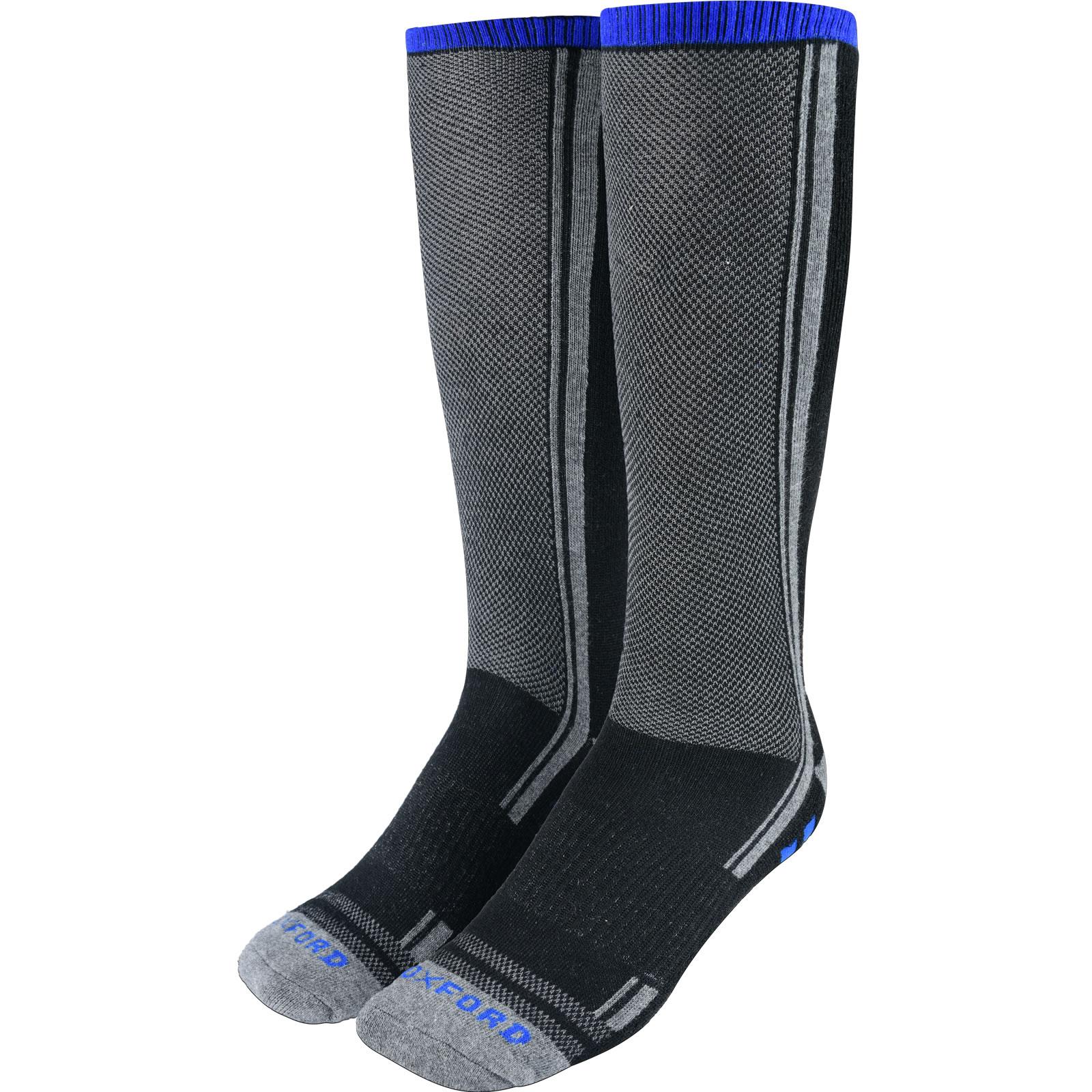 Oxford Oxsocks Coolmax Motorcycle Socks L Uk 10-14 / Eu 44-49