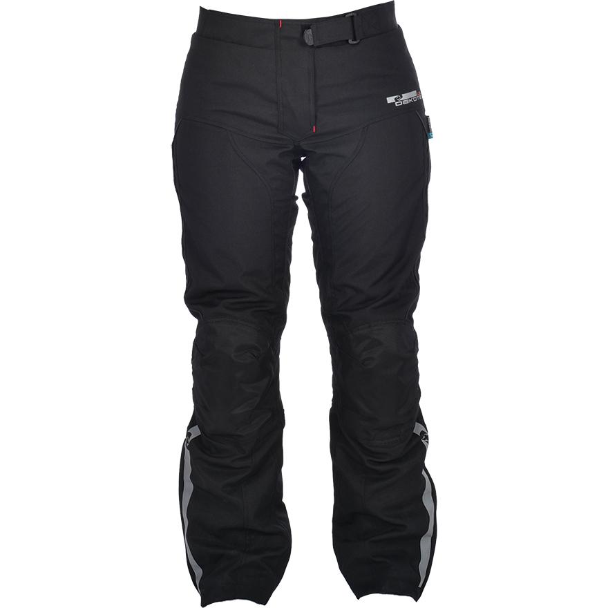 Oxford Women's Tech Black Dakota 1.0 Motorcycle Trousers 20 Short