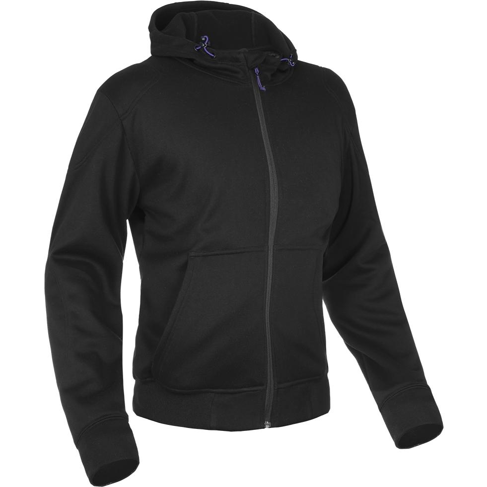 Oxford Women's Tech Black Super Hoodie 2.0 Motorcycle Hoodie 8
