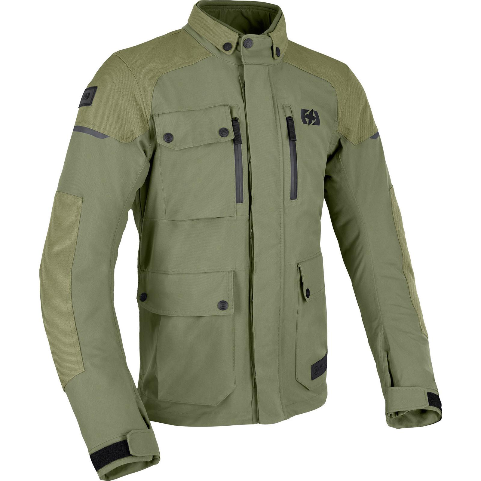 Oxford Khaki Barkston Dry2dry Motorcycle Jacket S