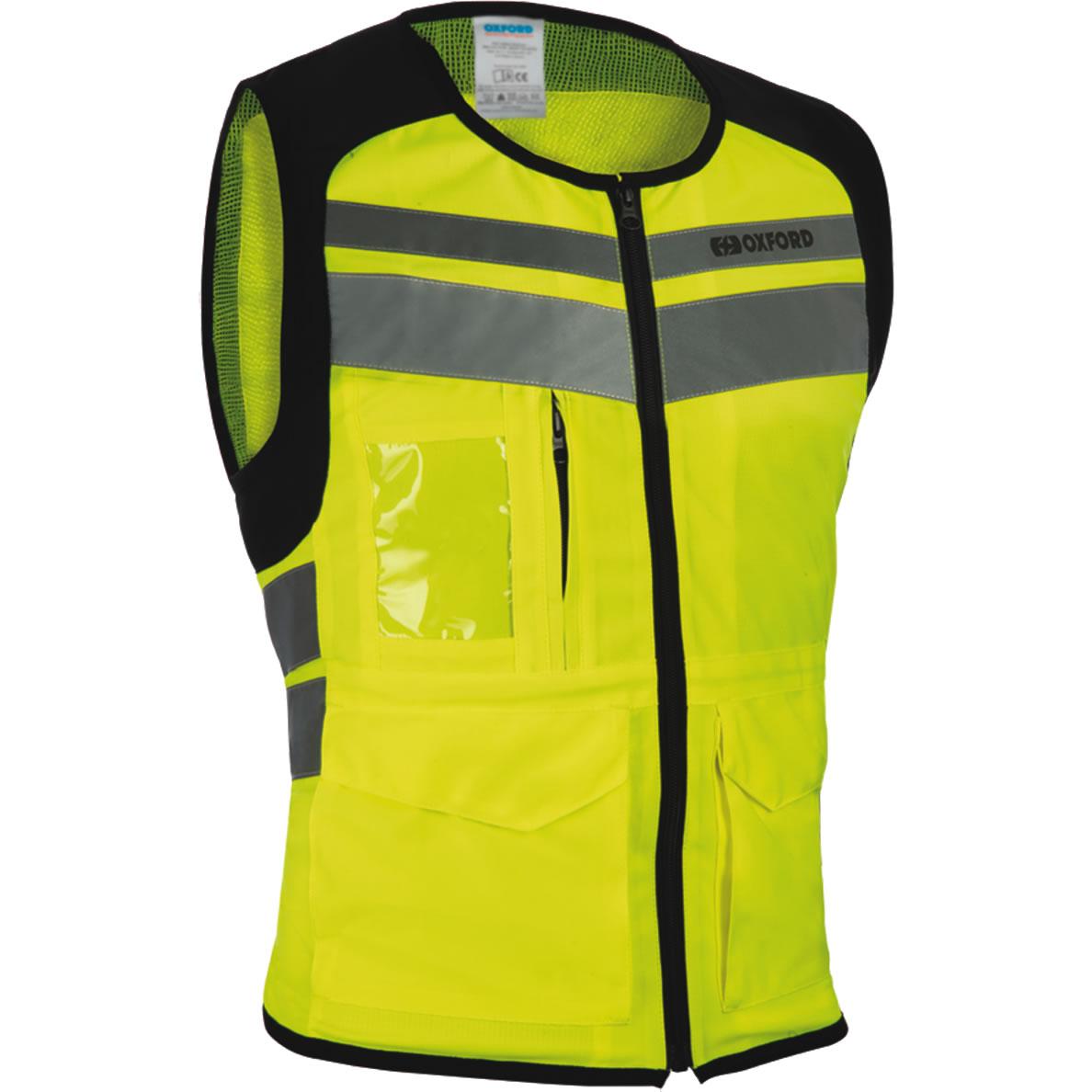 Oxford Fluo Utility Bright Hi-Vis Vest Xl