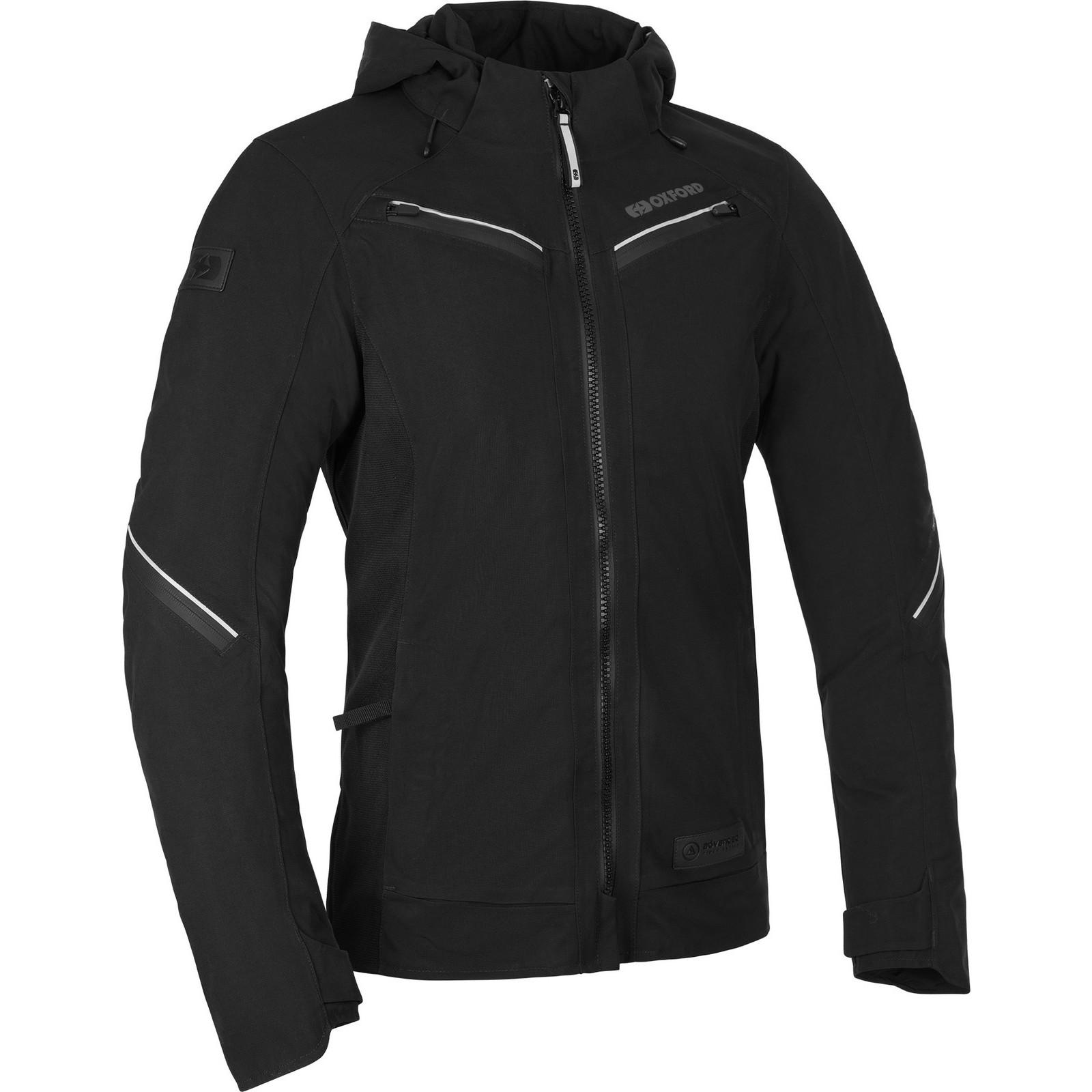 Oxford Women's Black Mondial Street Dry2dry Motorcycle Jacket 18