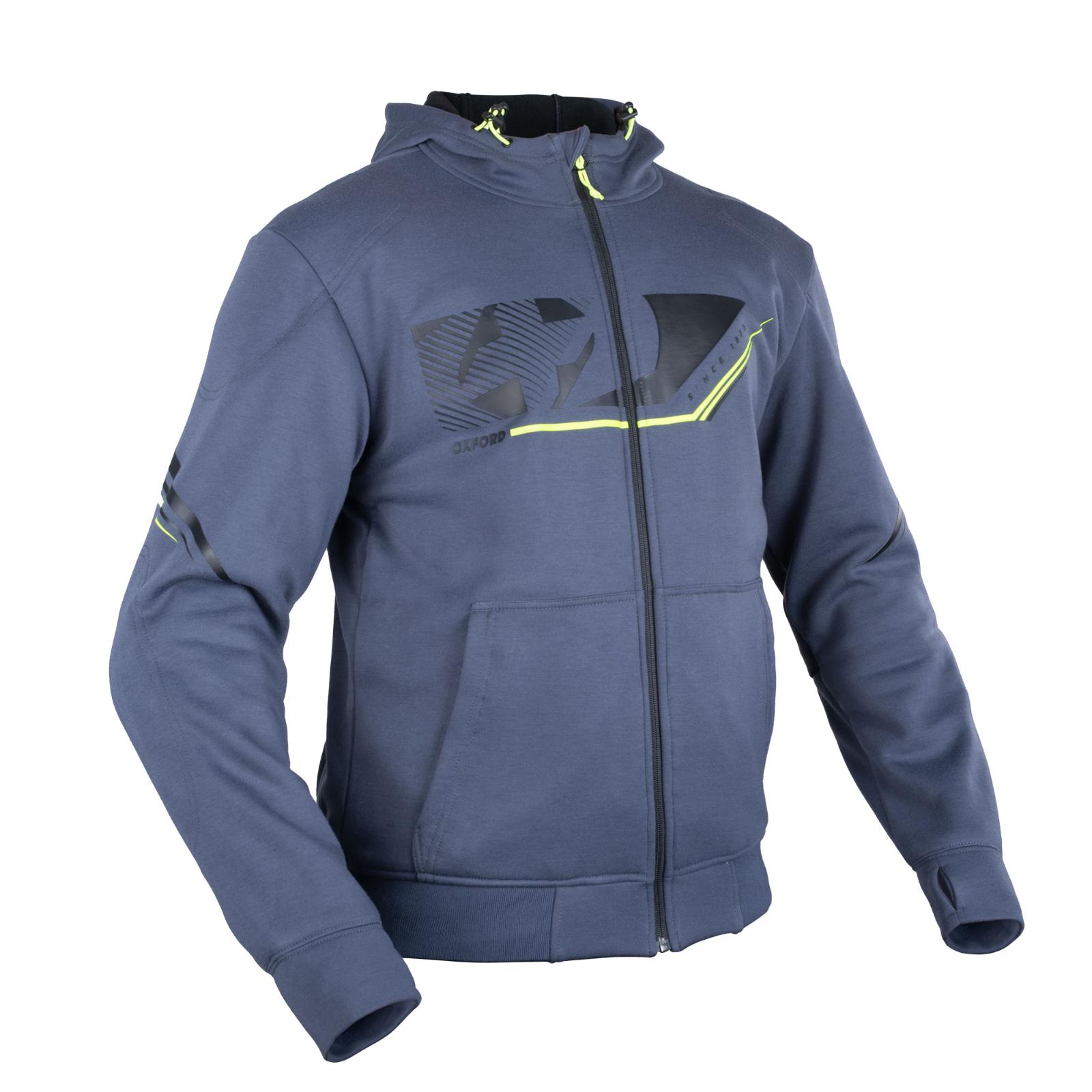 Oxford Super 2.0 Motorcycle Hoodie M Sports Grey