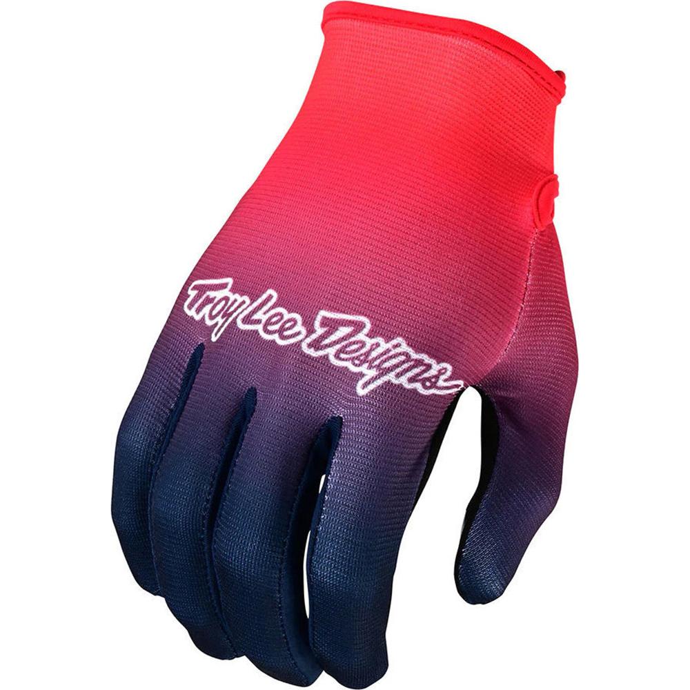 Troy Lee Designs Flowline Faze Motocross Gloves S Red Navy