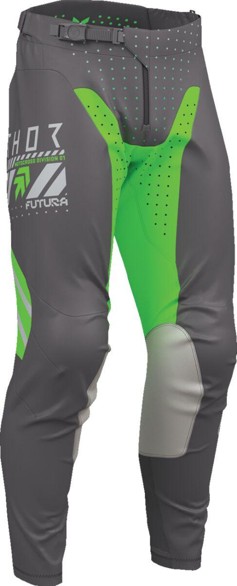 2901-12309 - Thor Launchmode Futura Pants 40 - Charcoal/Green