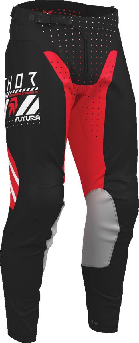 2901-12293 - Thor Launchmode Futura Pants 44 - Black/Red