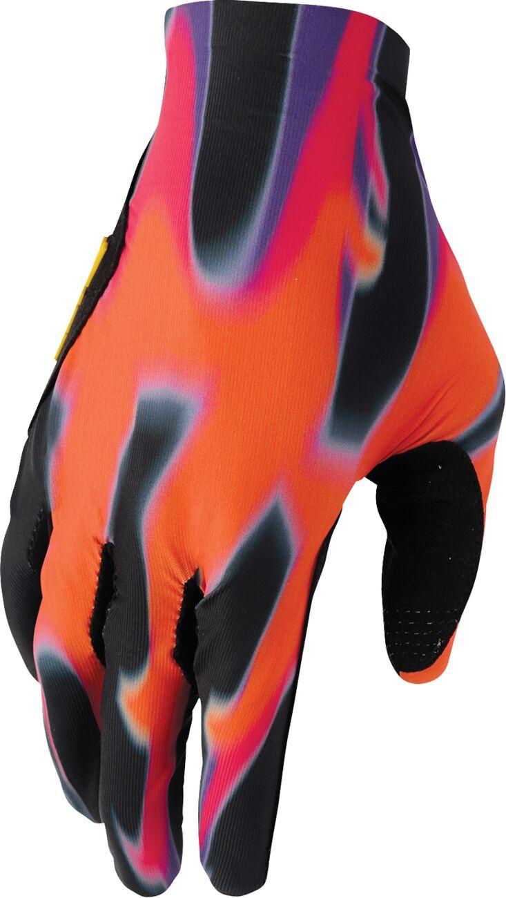 3330-8557 - Thor Sportmode Gloves Medium - Black/Orange/Pink/Purple