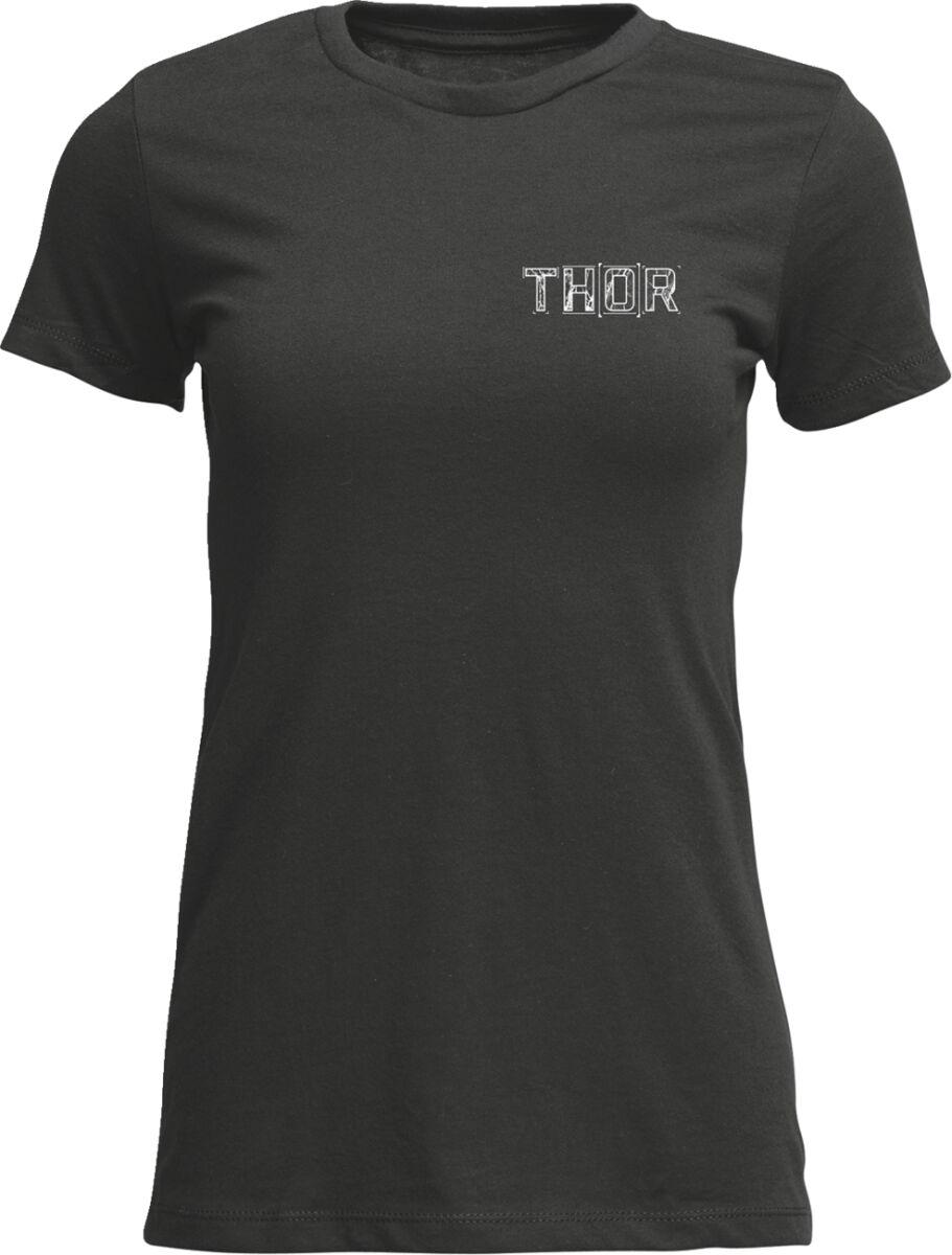 3031-4323 - Thor Womens Adult Womens Blueprint T-Shirt Medium - Charcoal/Grey