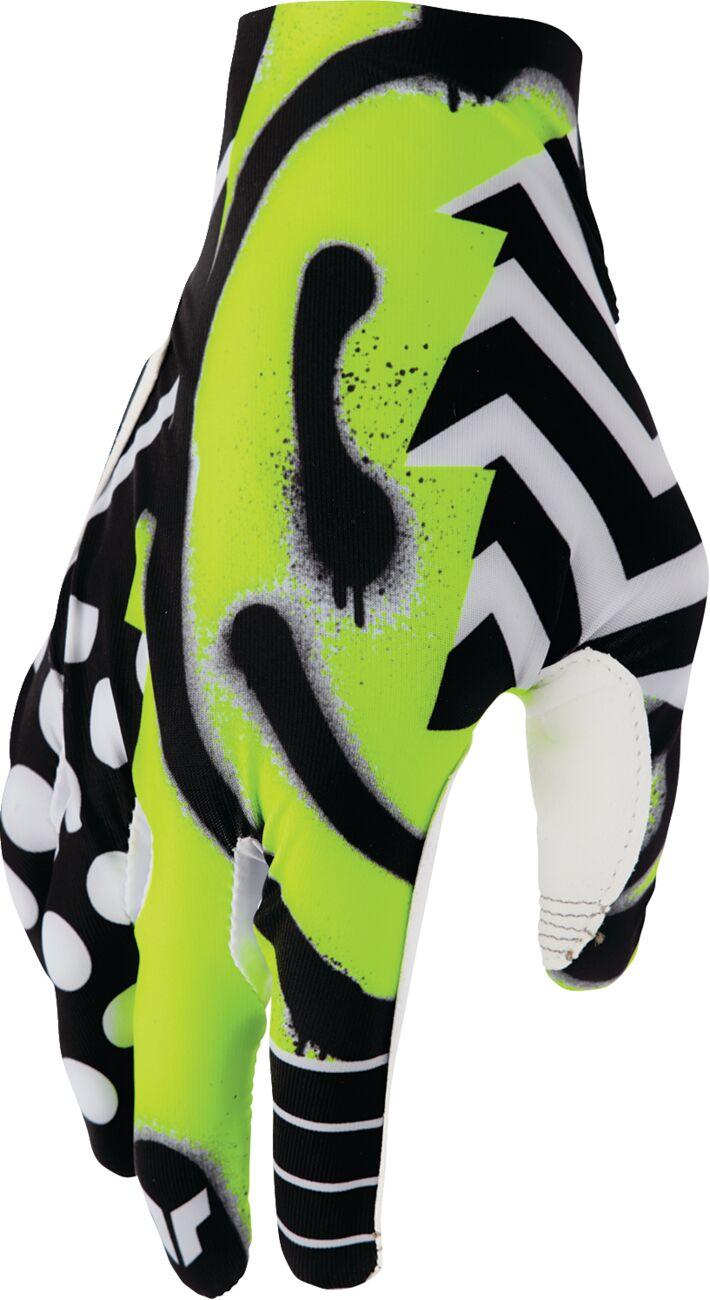 3330-8549 - Thor Sportmode Gloves X-Small - Black/Green/White