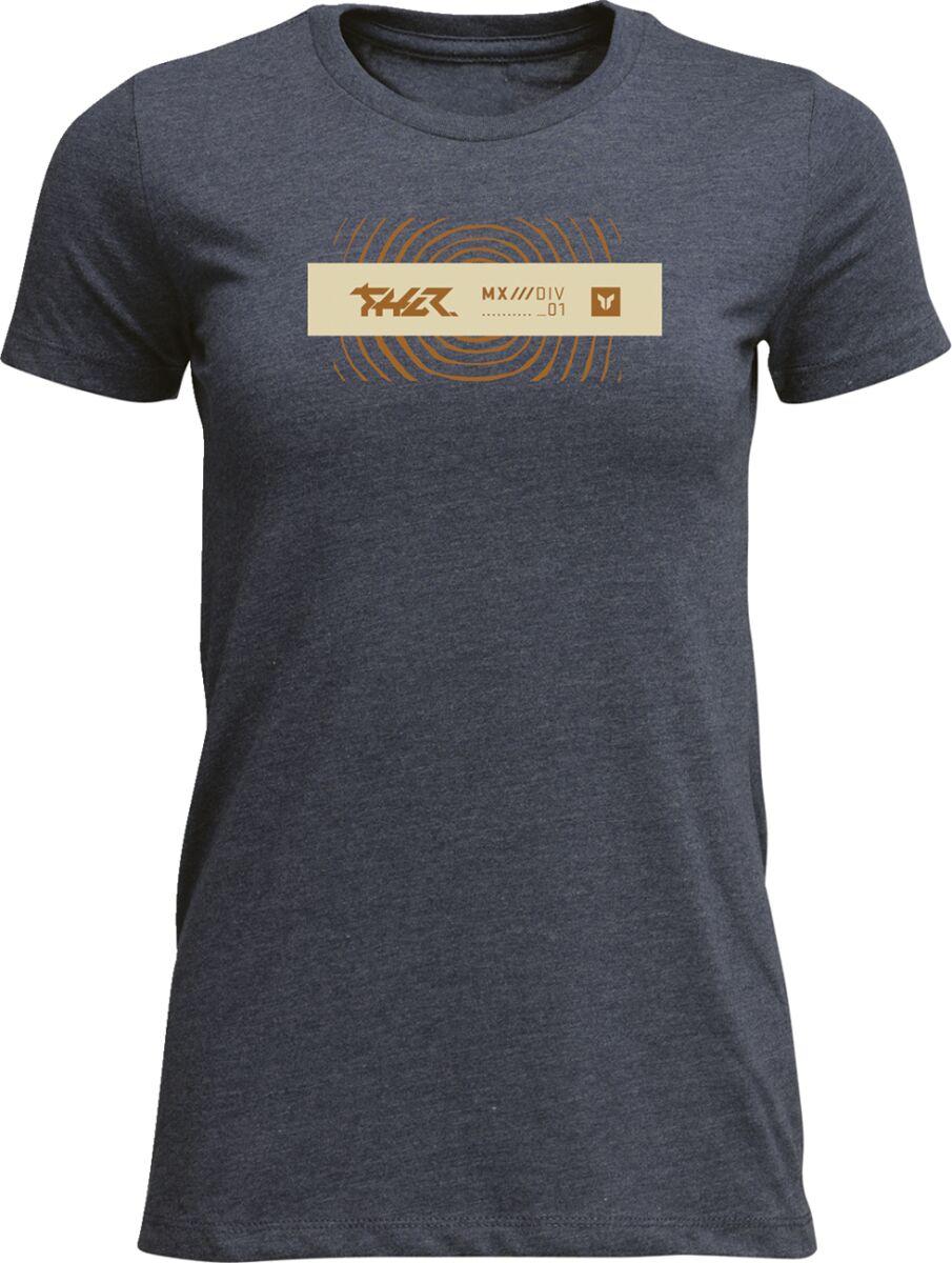 3031-4329 - Thor Womens Adult Womens Mind Control T-Shirt X-Large - Brown/Light Tan/Navy