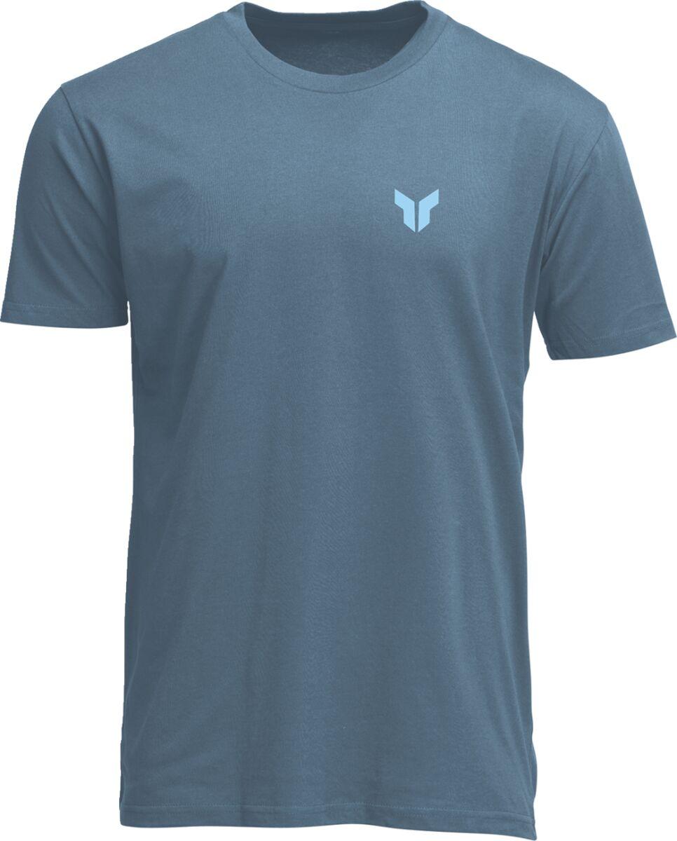 3030-25125 - Thor Mens Adult Futura T-Shirt X-Large - Petrol Blue