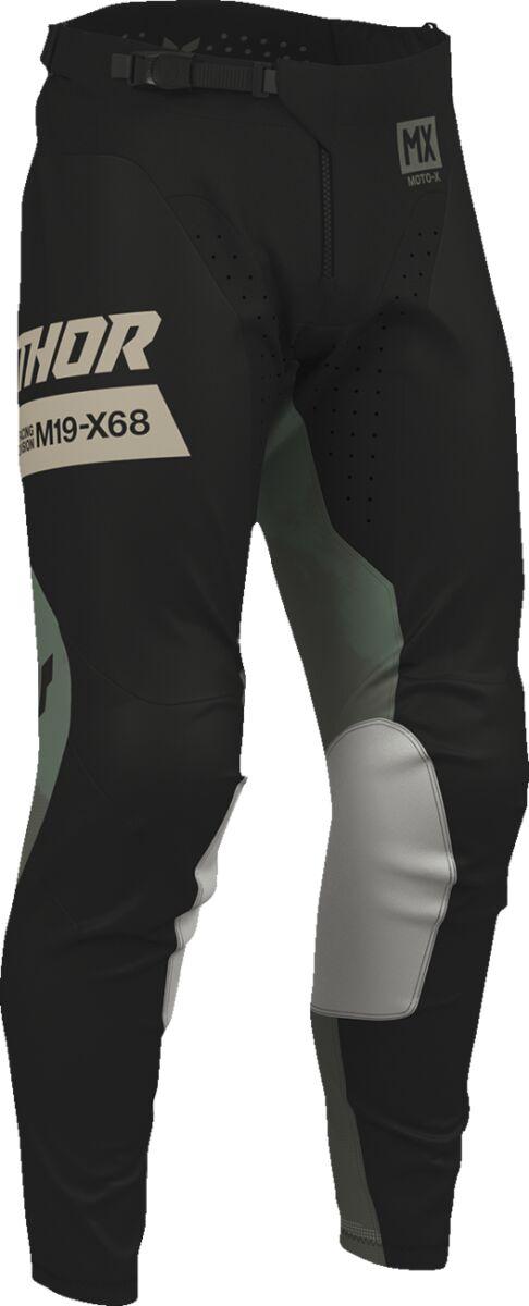 2901-12333 - Thor Launchmode Bleach Pants 34 - Black/Camo