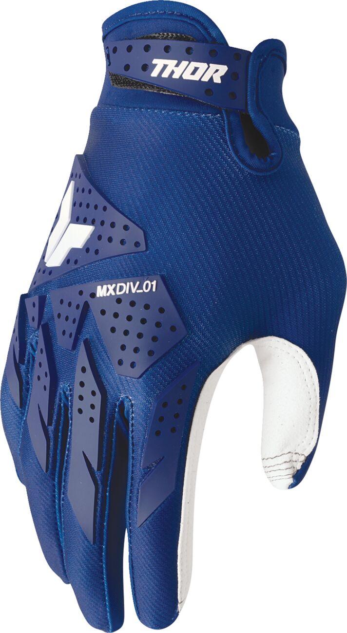 3330-8179 - Thor Launchmode XP Gloves X-Large - Navy/White
