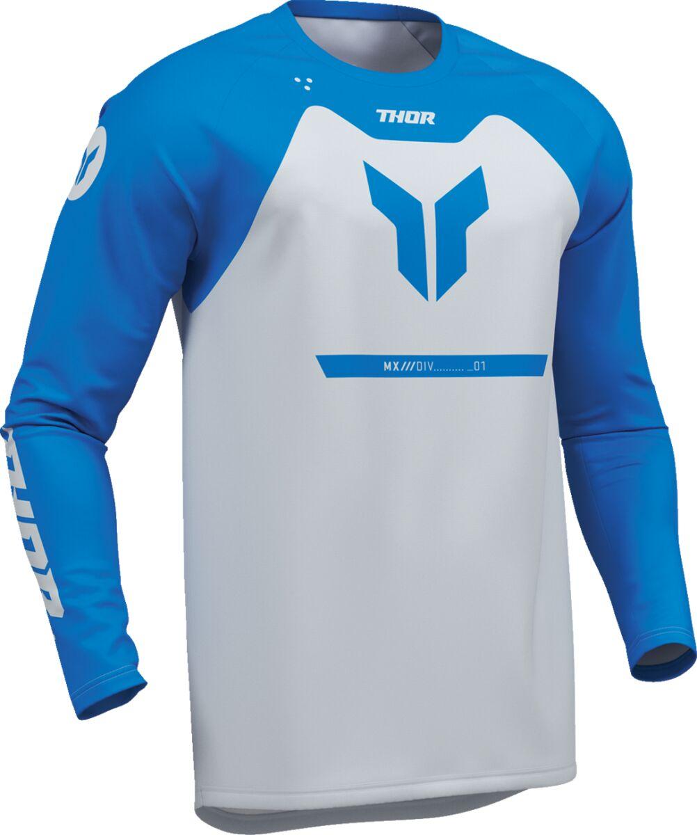 2910-8452 - Thor Ridemode Menace Jersey X-Large - Blue/White