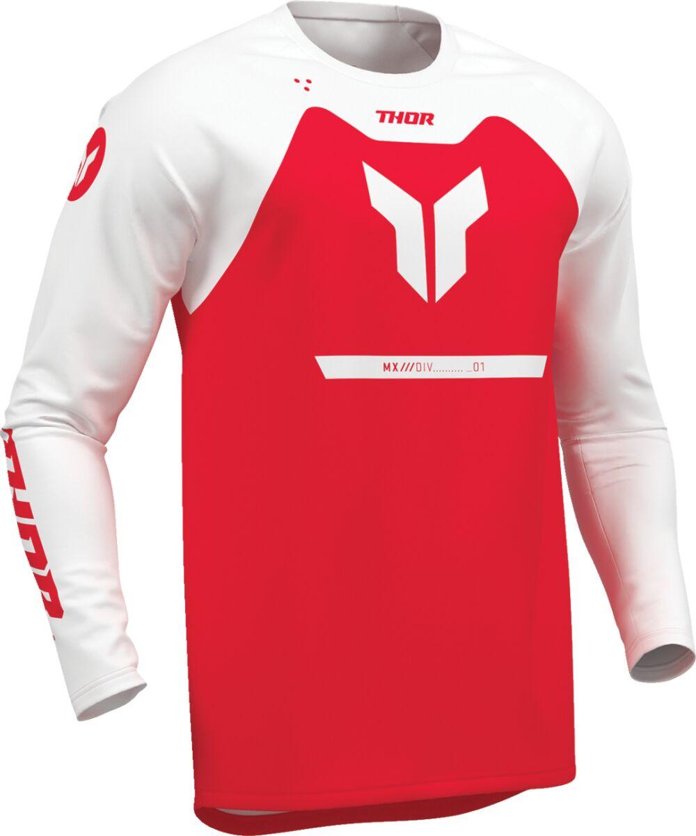 2910-8466 - Thor Ridemode Menace Jersey X-Large - Red/White