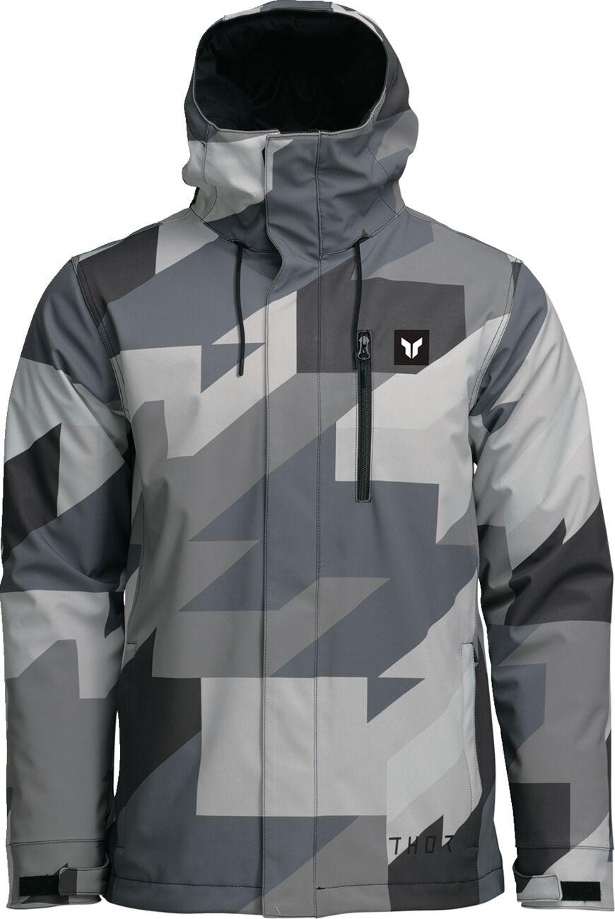 2920-0865 - Thor Tour Jacket XX-Large - Camo Black/Dark Grey/Light Grey