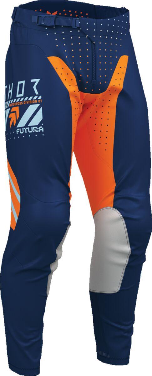 2901-12294 - Thor Launchmode Futura Pants 28 - Navy/Orange