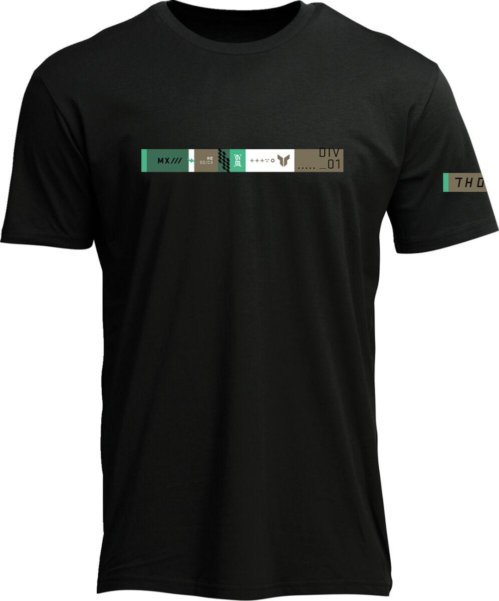 3030-25052 - Thor Mens Adult Tangent T-Shirt Medium - Black