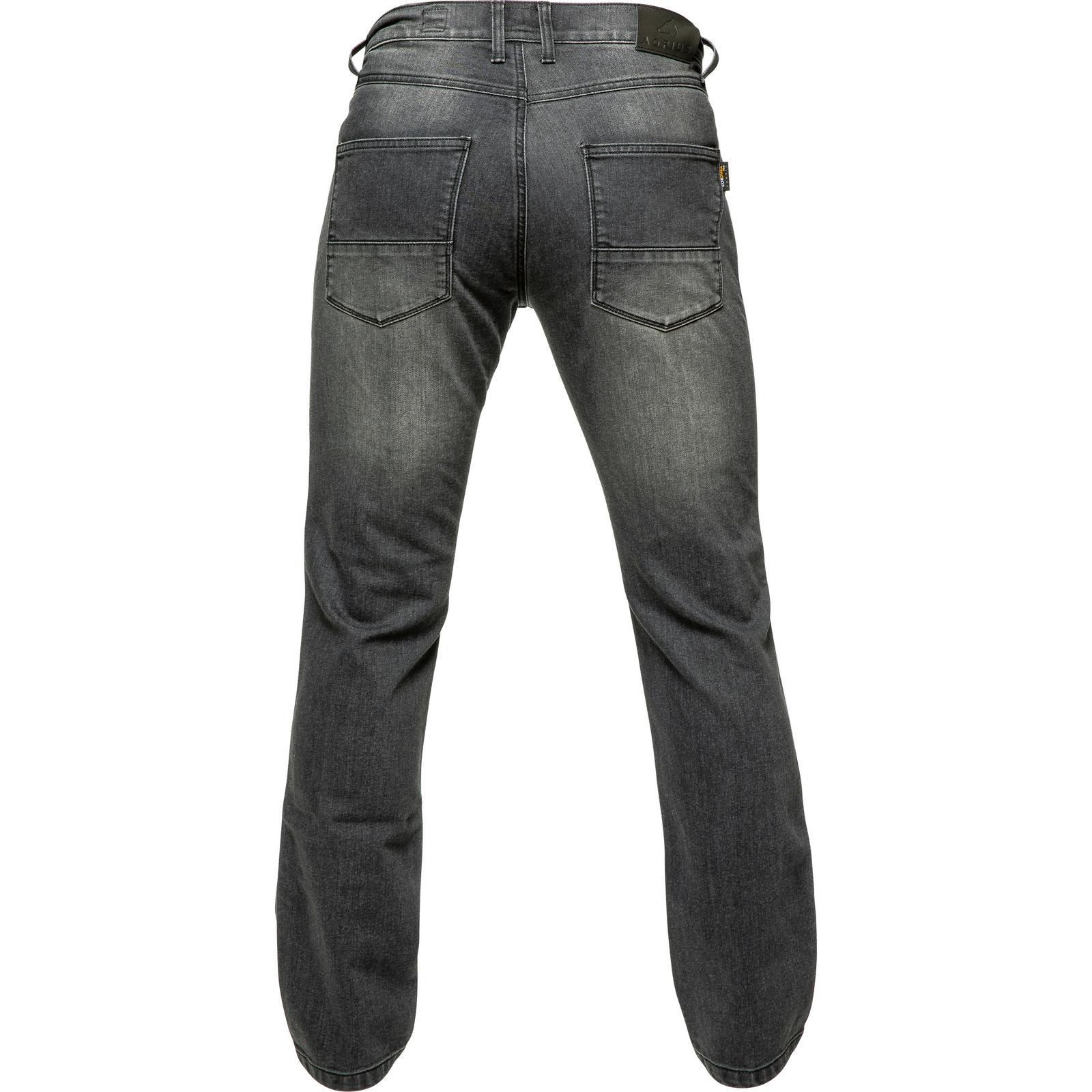 Agrius Buffer Straight Leg Motorcycle Jeans 50 Dark Grey (Short Leg) image 2