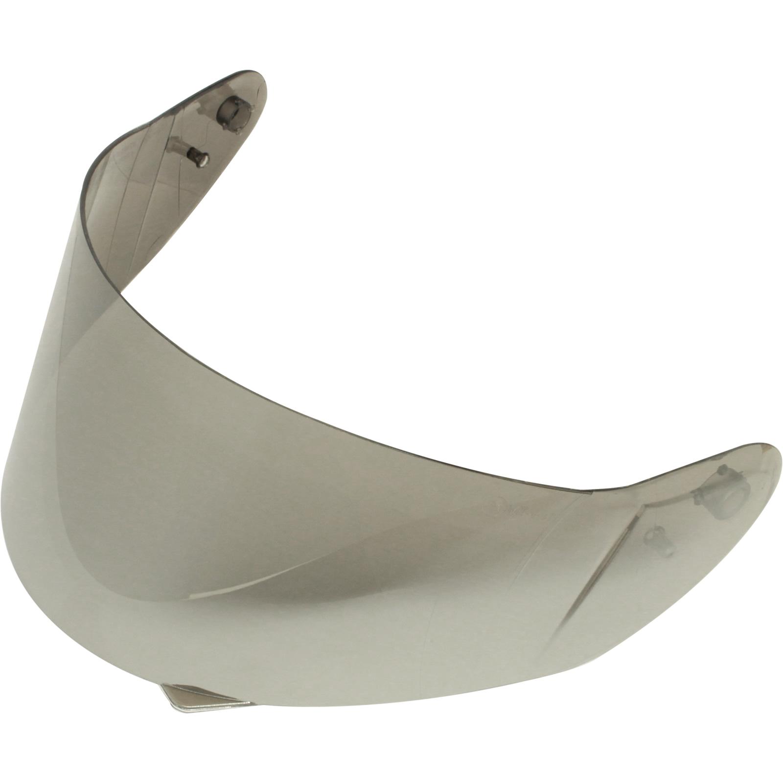 Black Optimus Visor Silver Mirror