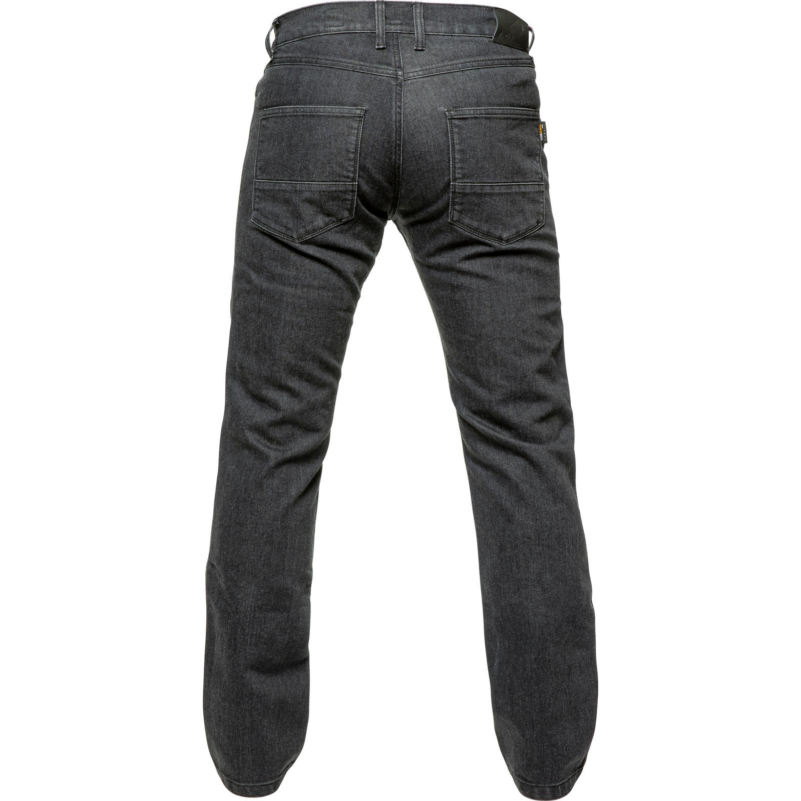 Agrius Buffer Straight Leg Motorcycle Jeans 42 Black (Short Leg) image 2