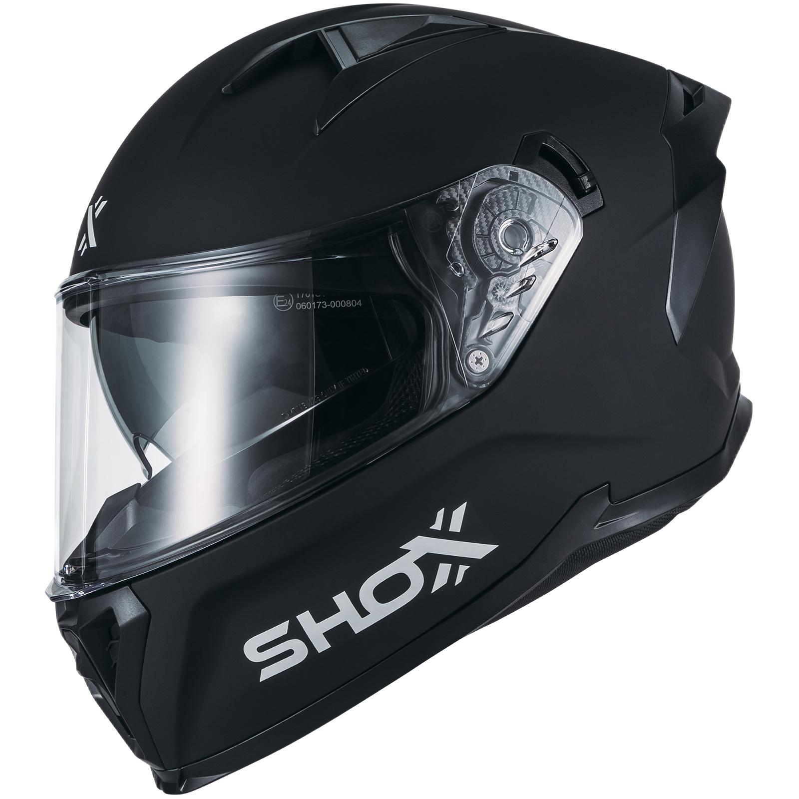 Shox Rapid Motorcycle Helmet XXL Matt Black