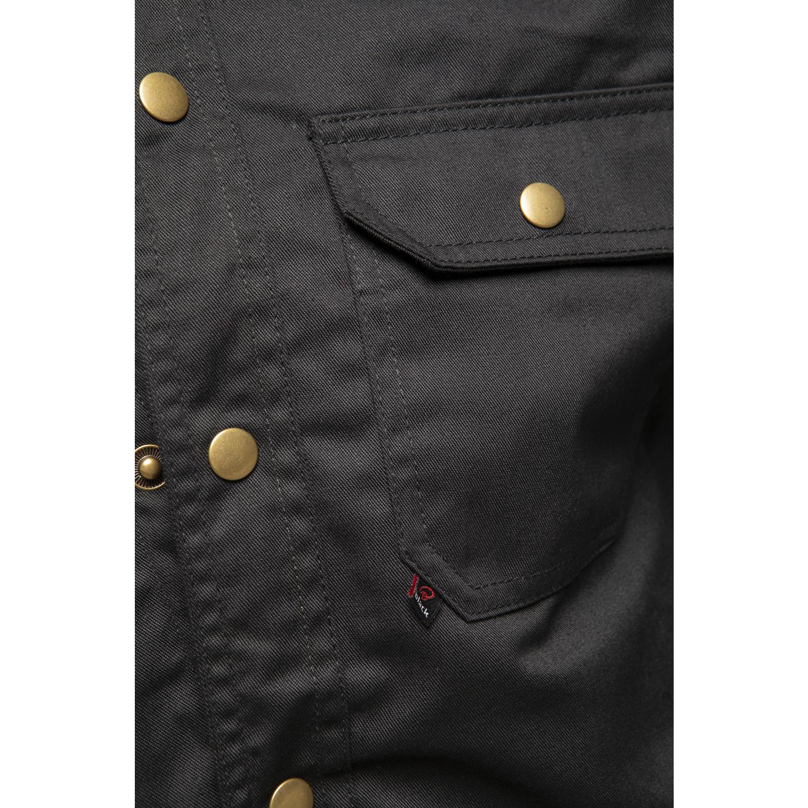 Black Coyote Kevlar Motorcycle Shirt XXL Black image 2