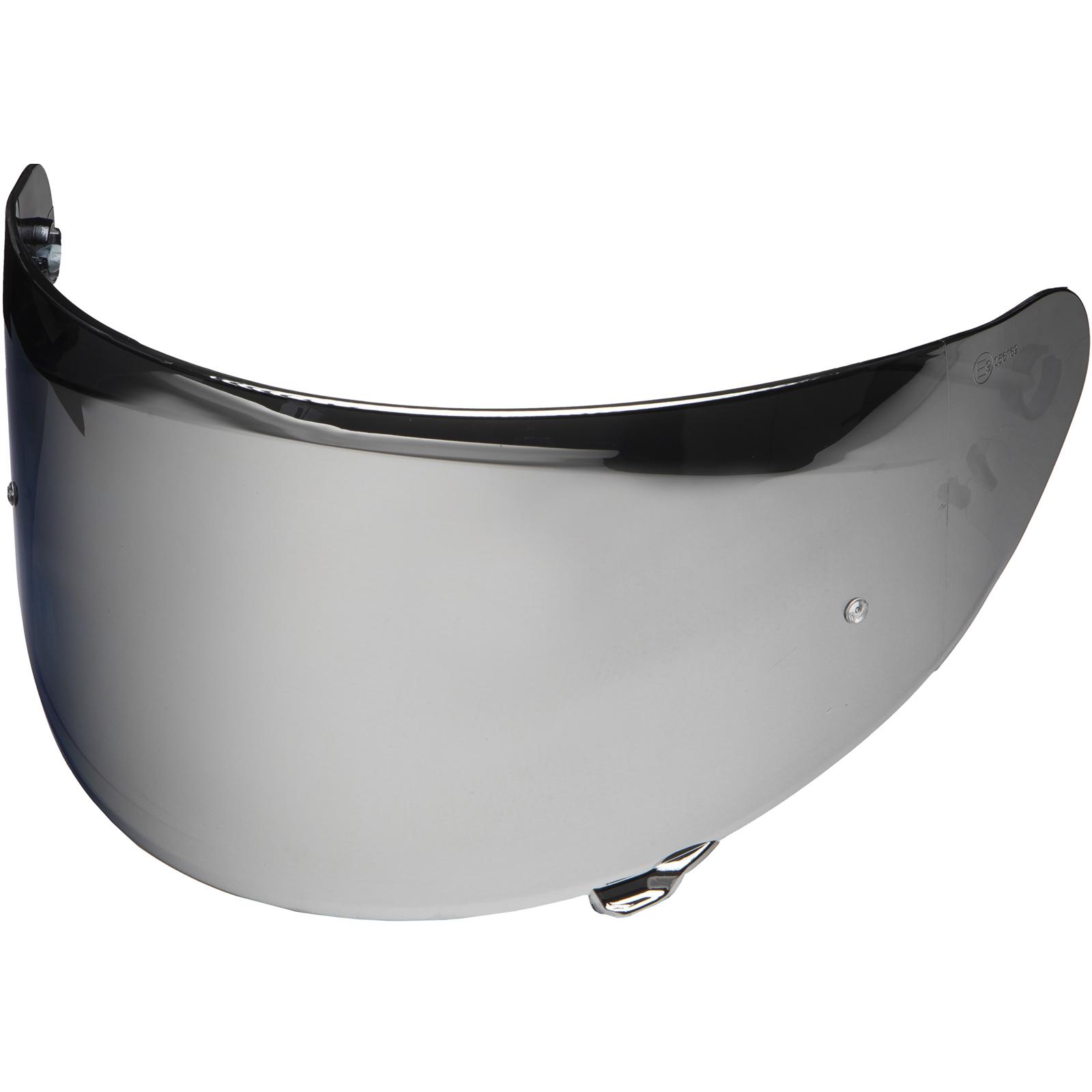 Shox Silver Mirror (Mt-V-18) Assault Evo/Sniper Evo Max Vision Pinlock Ready Visor