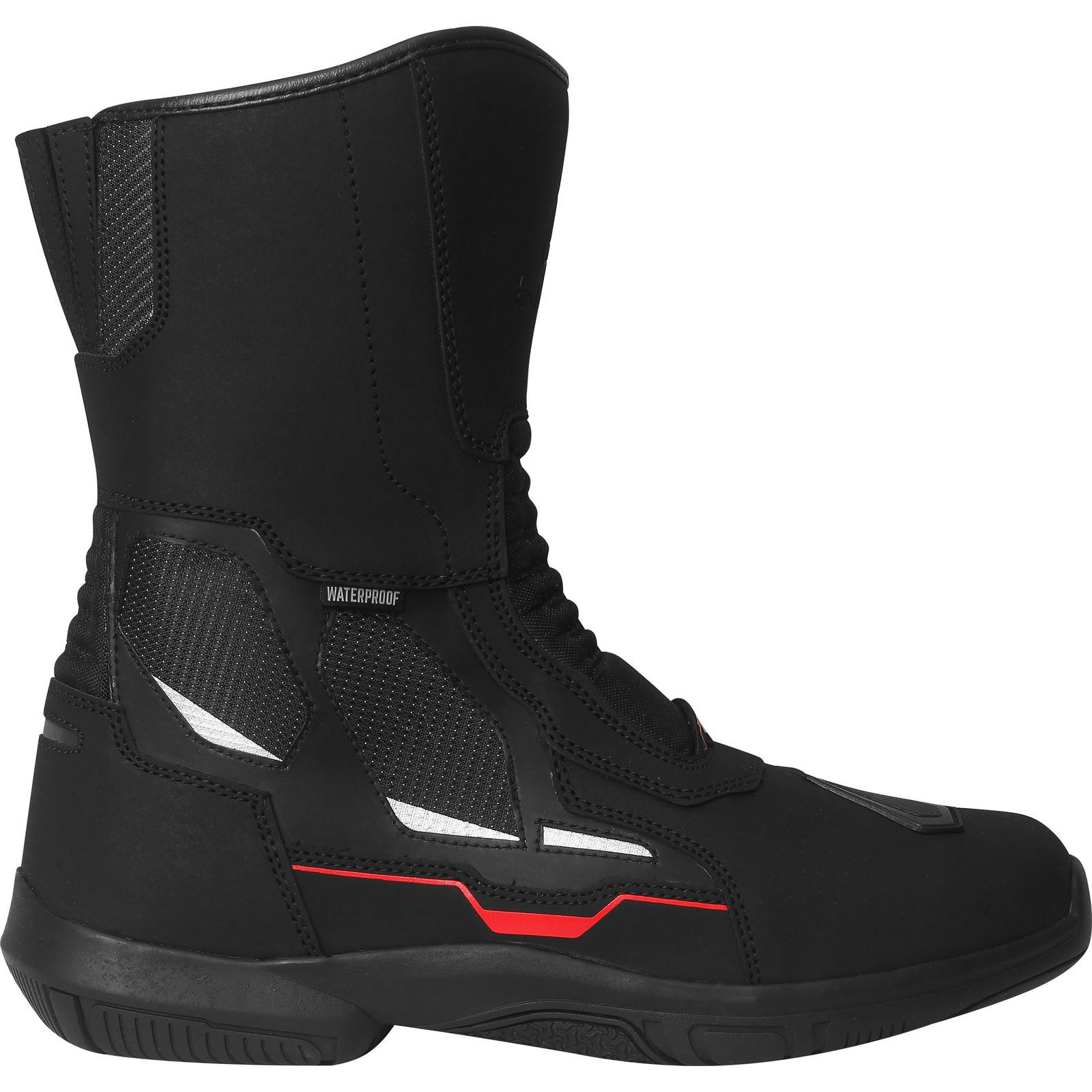 Black Venture Motorcycle Boots 45 Black (UK 11) image 2