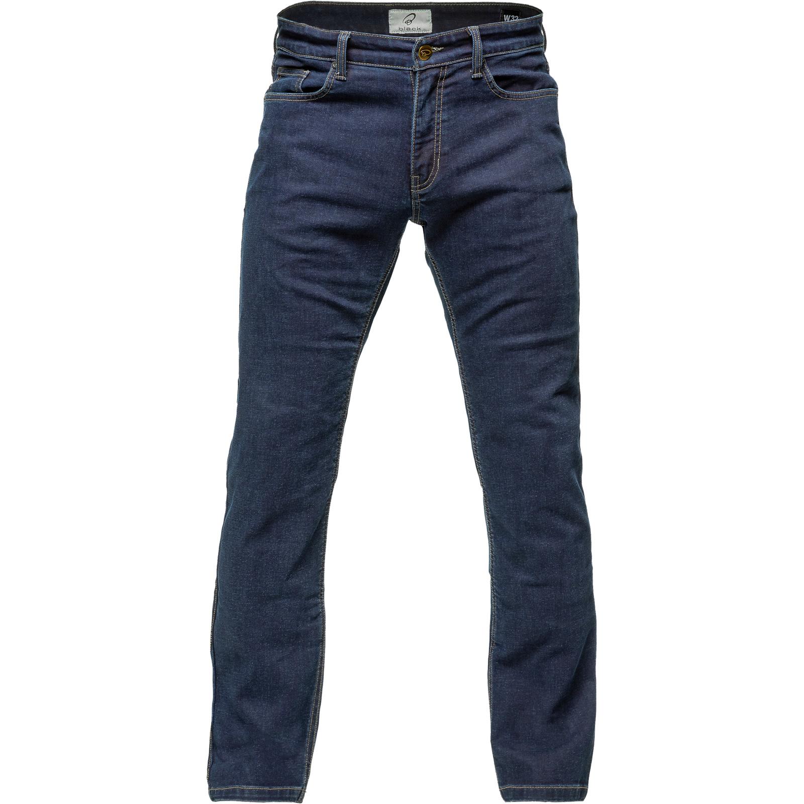 Black Speedster AAA CE Motorcycle Jeans 38 Dark Blue (Long Leg)