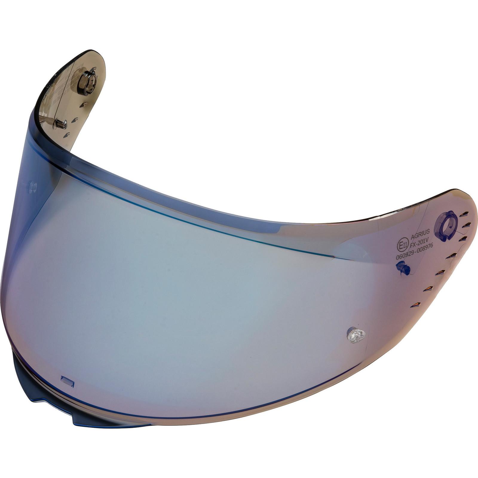 Agrius Iridium Blue Storm Visor