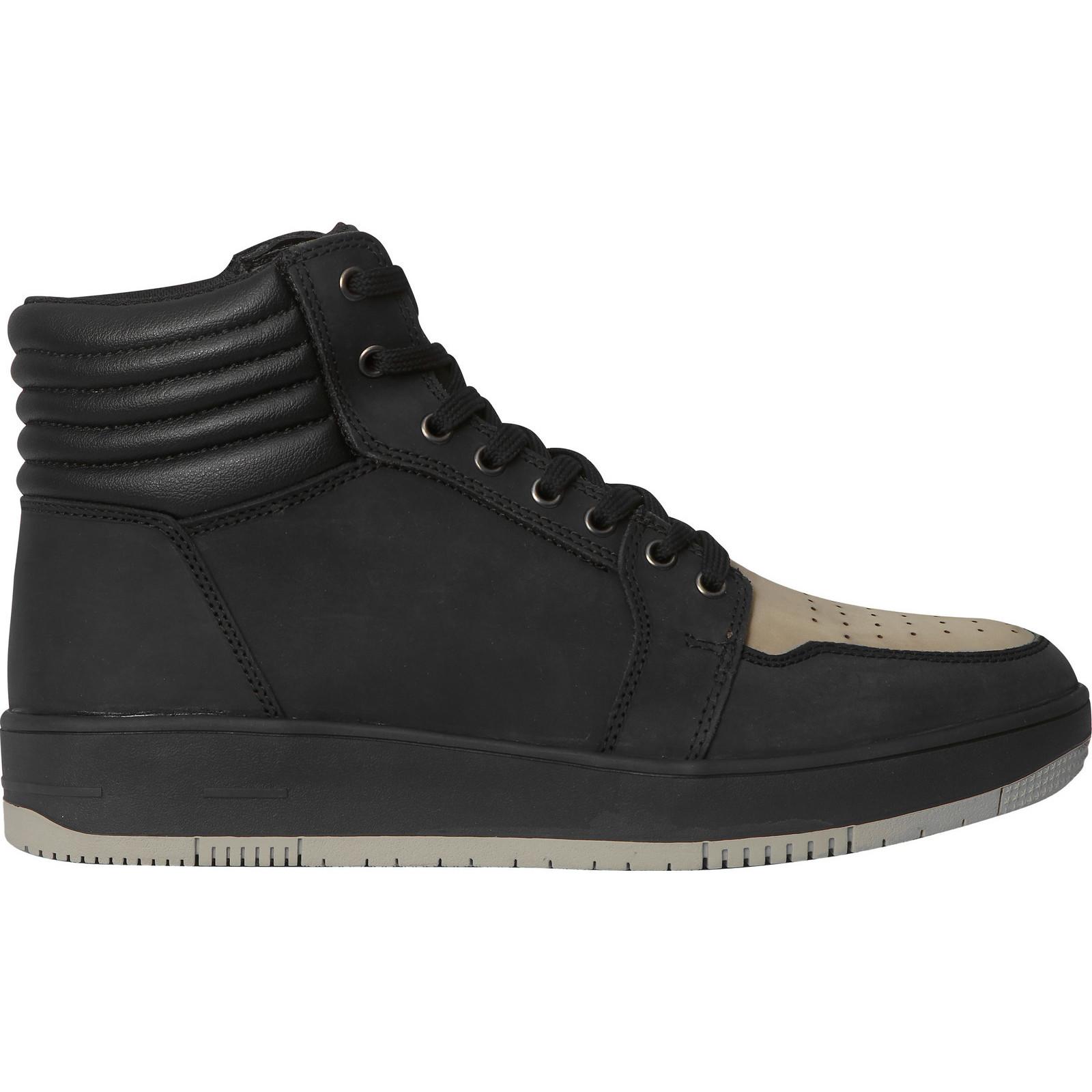 Black Street Air Ankle Motorcycle Boots 45 Black Grey (UK 11) image 2