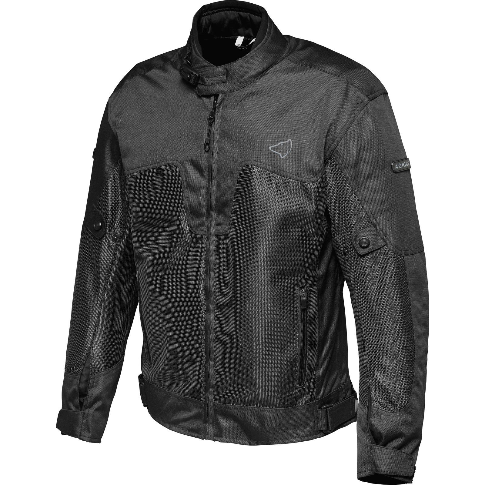 Agrius Airflow Air Motorcycle Jacket 4XL Black