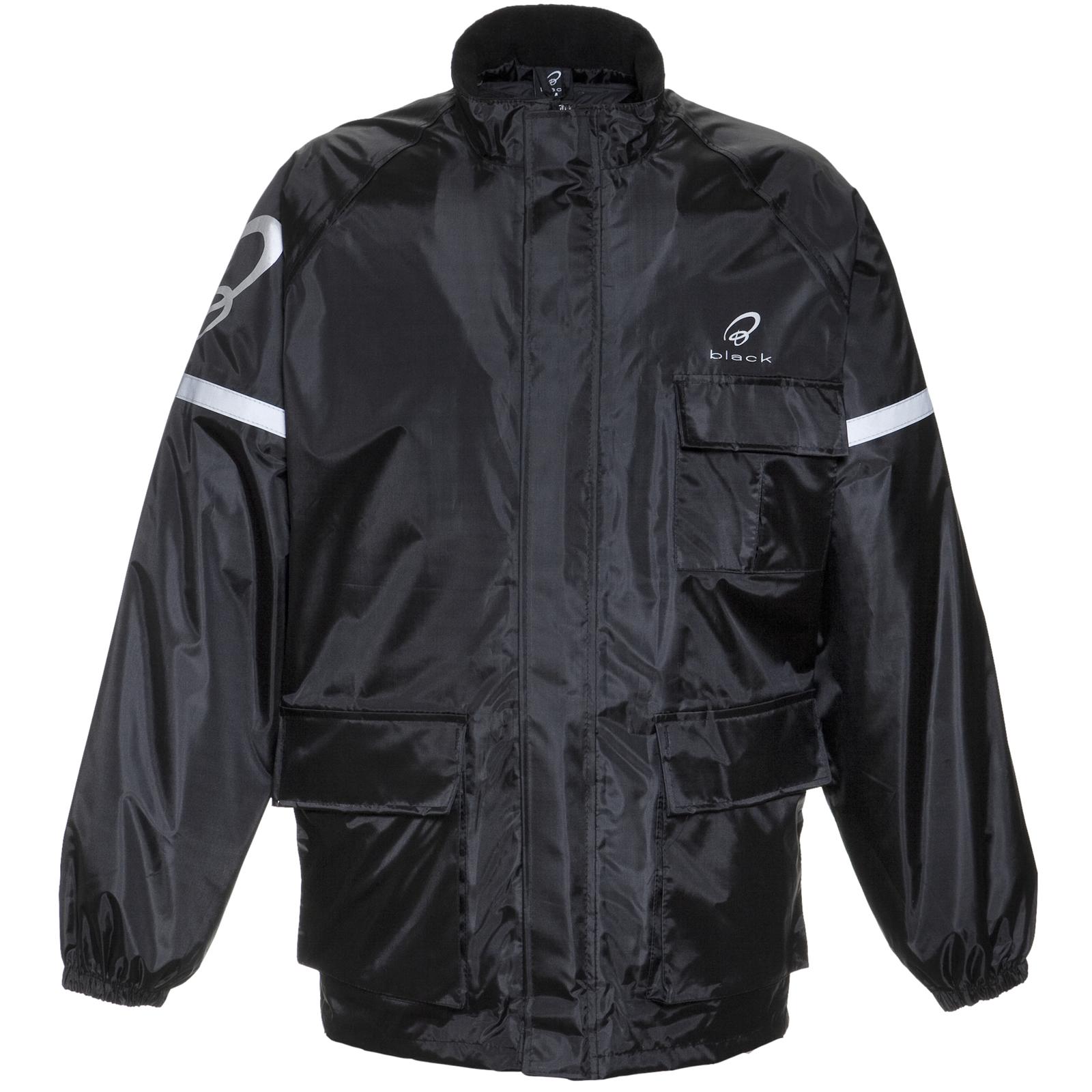 Black Spectre Waterproof Motorcycle Jacket S Black (A-050)