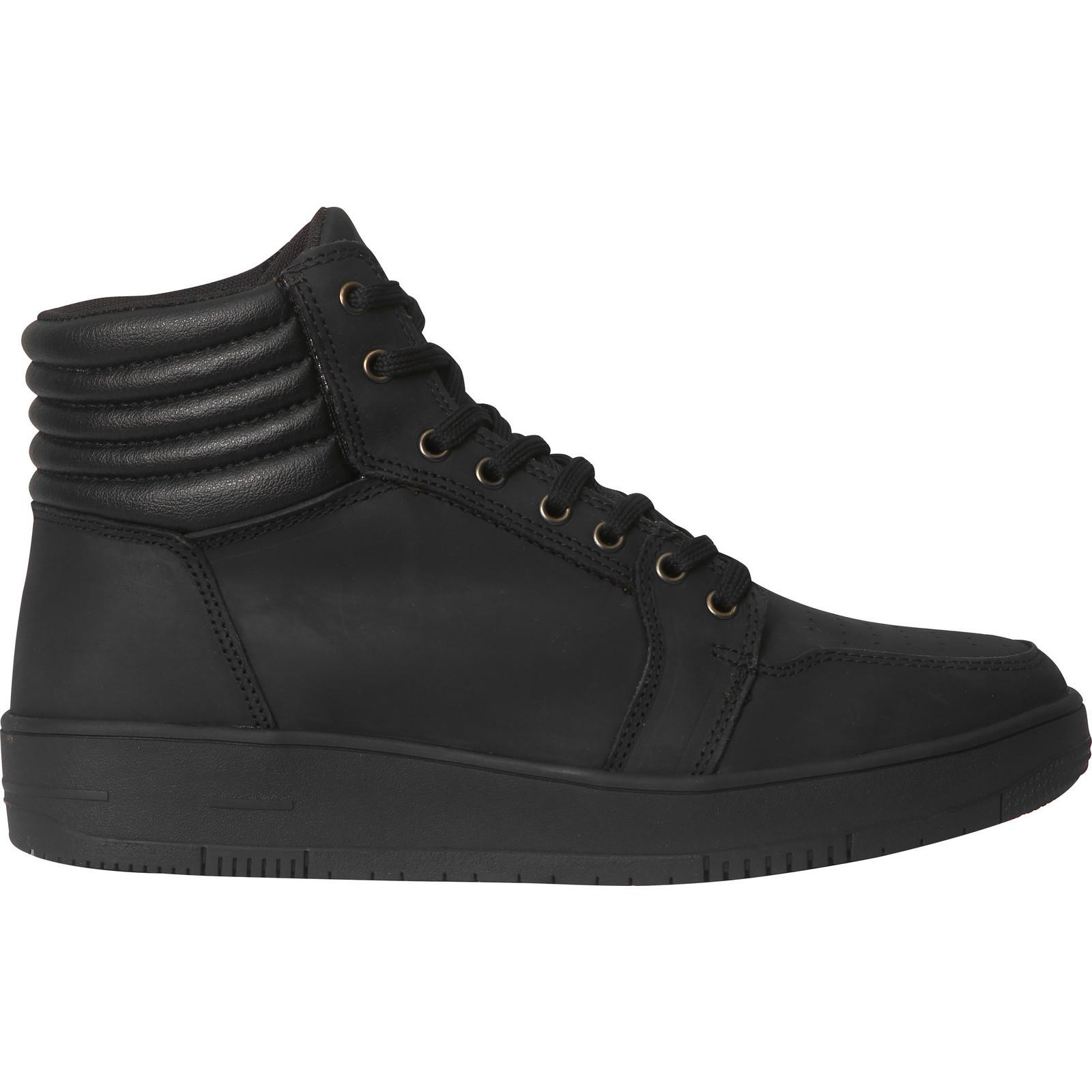 Black Street Air Ankle Motorcycle Boots 42 Black (UK 8) image 2