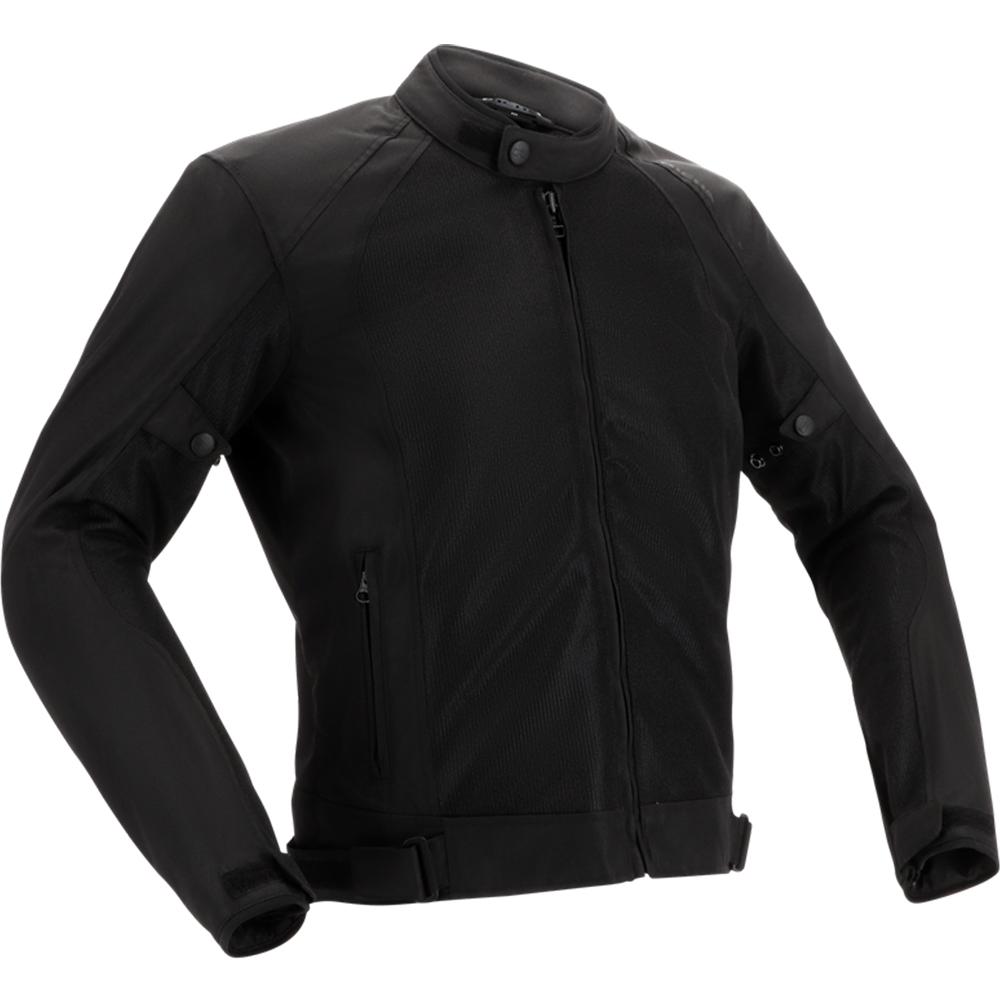 Richa Black Airsummer Motorcycle Jacket 4XL
