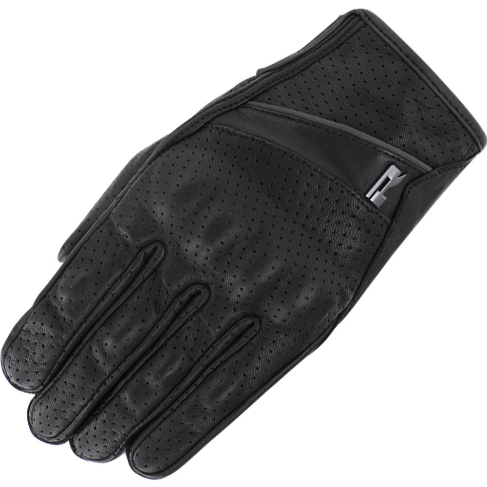 Richa Black Cruiser 2 Perforated Leather Motorcycle Gloves L