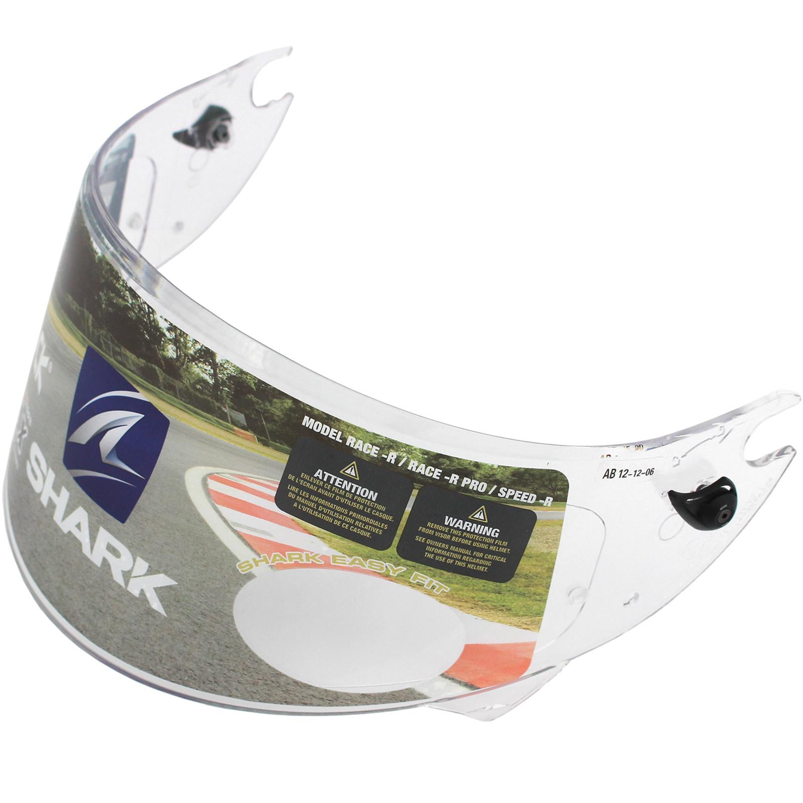 Shark Clear (Pinlock Ready) Race-R Pro / Race-R / Speed-R Visor Max Vision Clear Pinlock