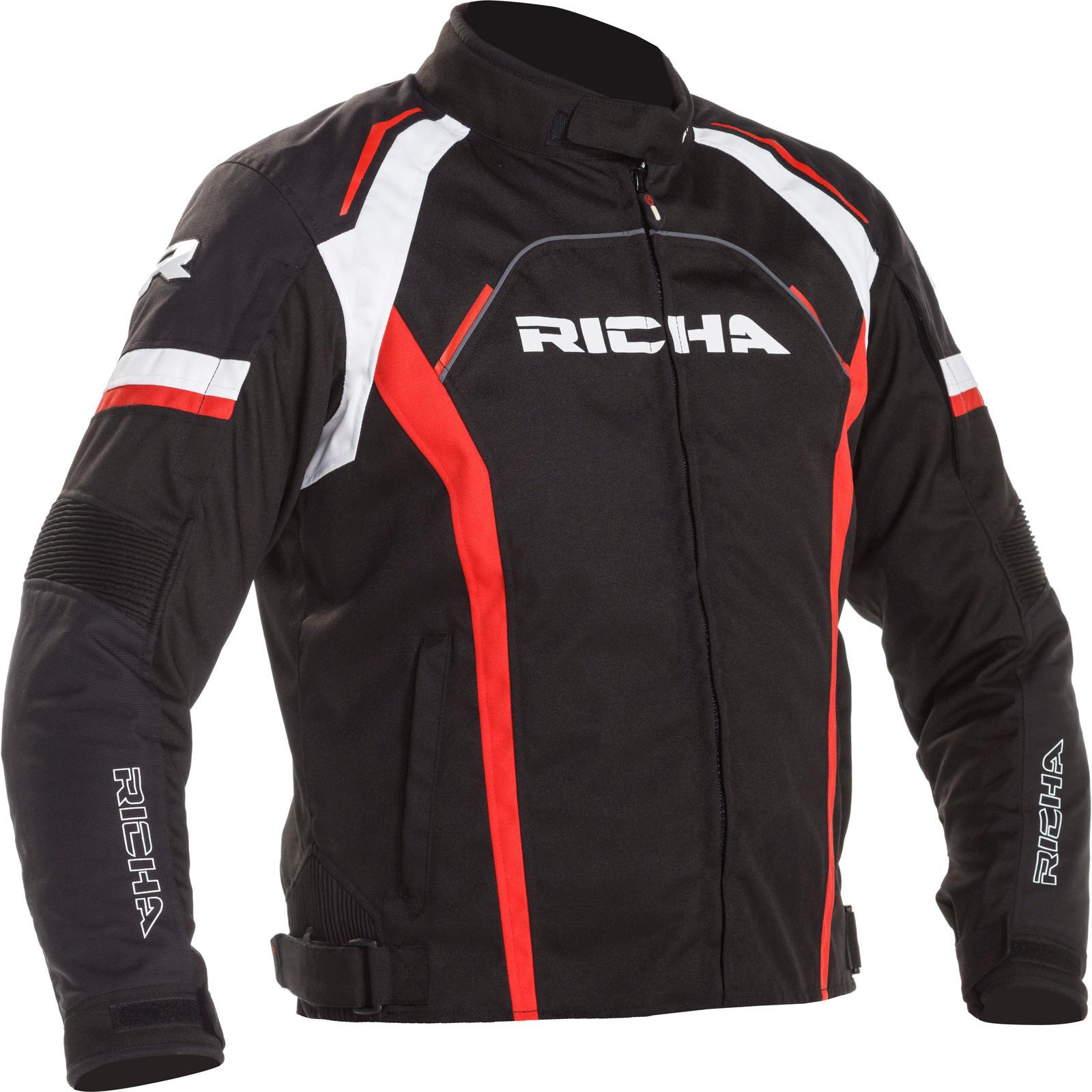 Richa Falcon 2 Motorcycle Jacket 5XL Black Red