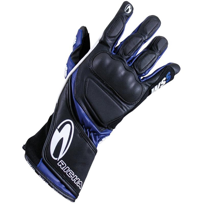 Richa WSS Motorcycle Gloves XL Black Blue