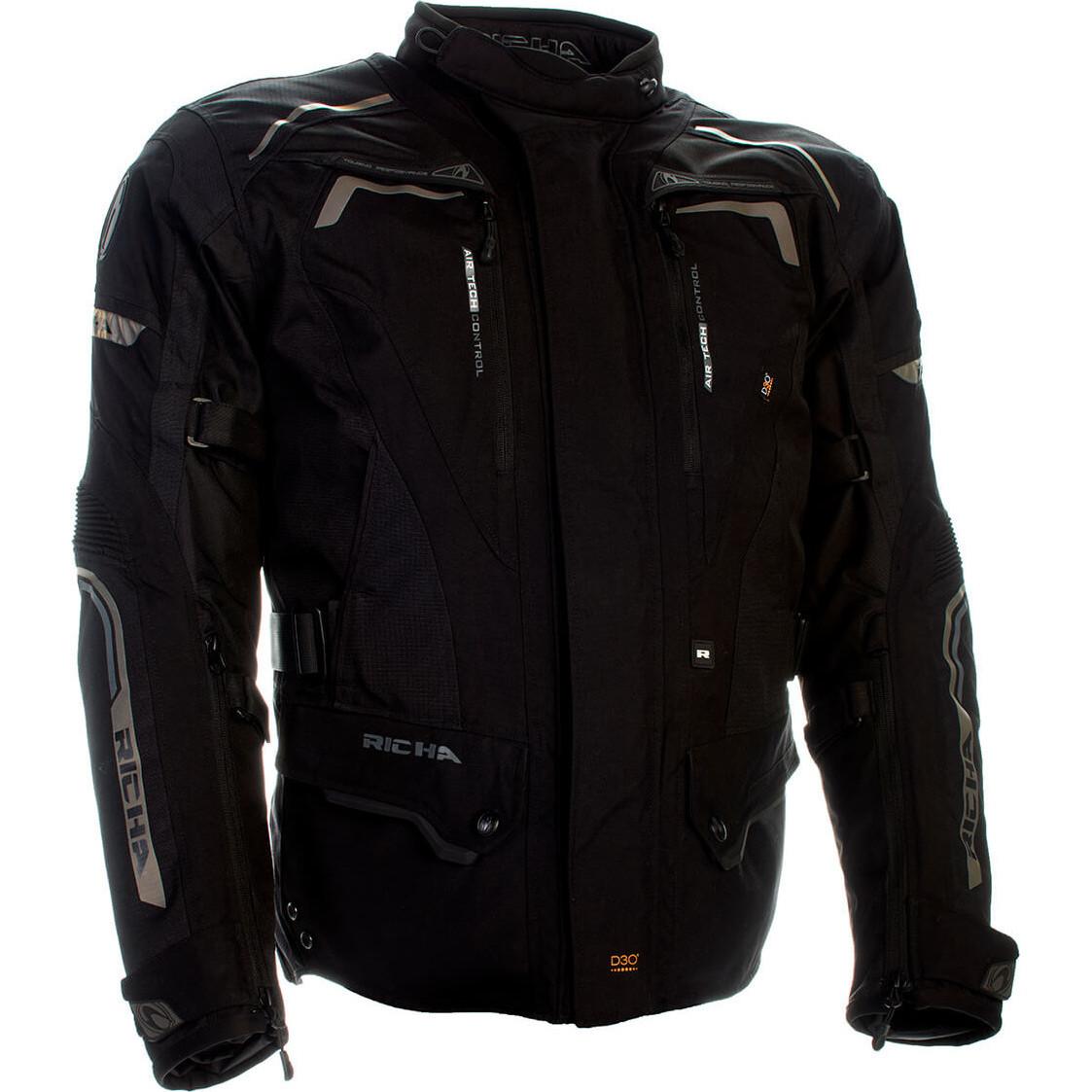 Richa Infinity 2 Motorcycle Jacket XL Black
