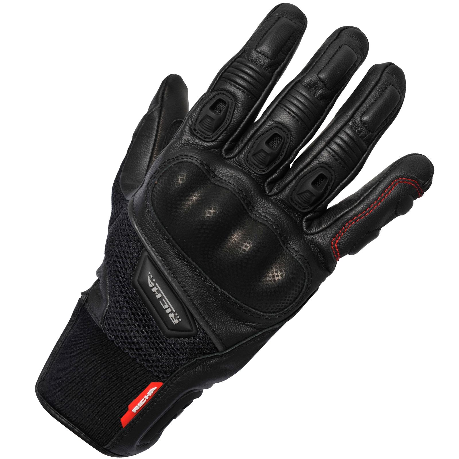 Richa Blast Motorcycle Gloves Black