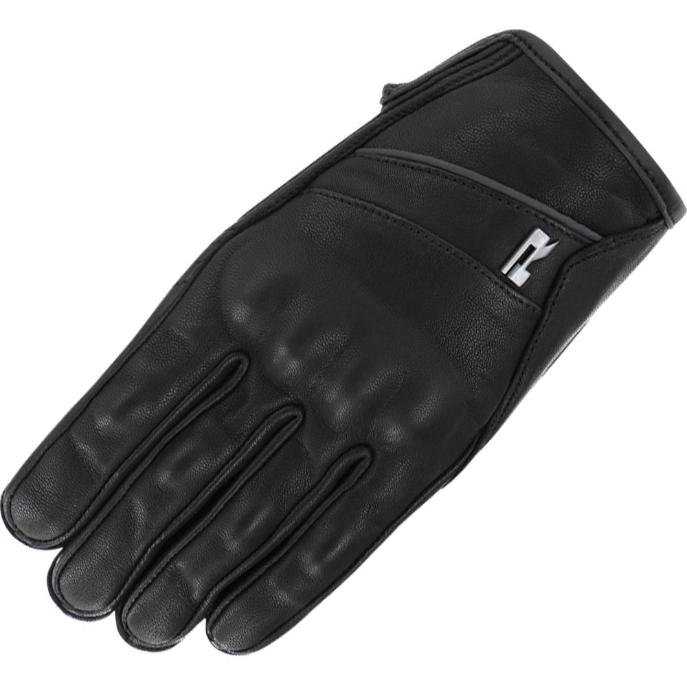 Richa Black Cruiser 2 Leather Motorcycle Gloves L
