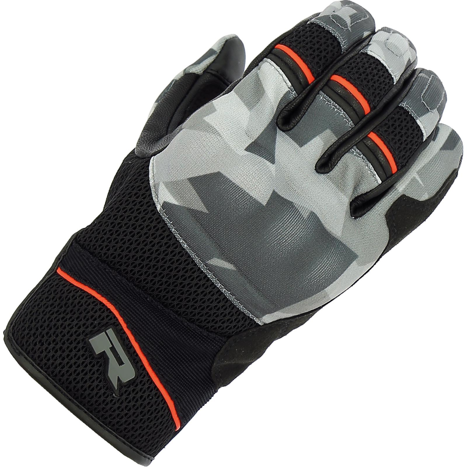Richa Desert 2 Motorcycle Gloves M Camo Red