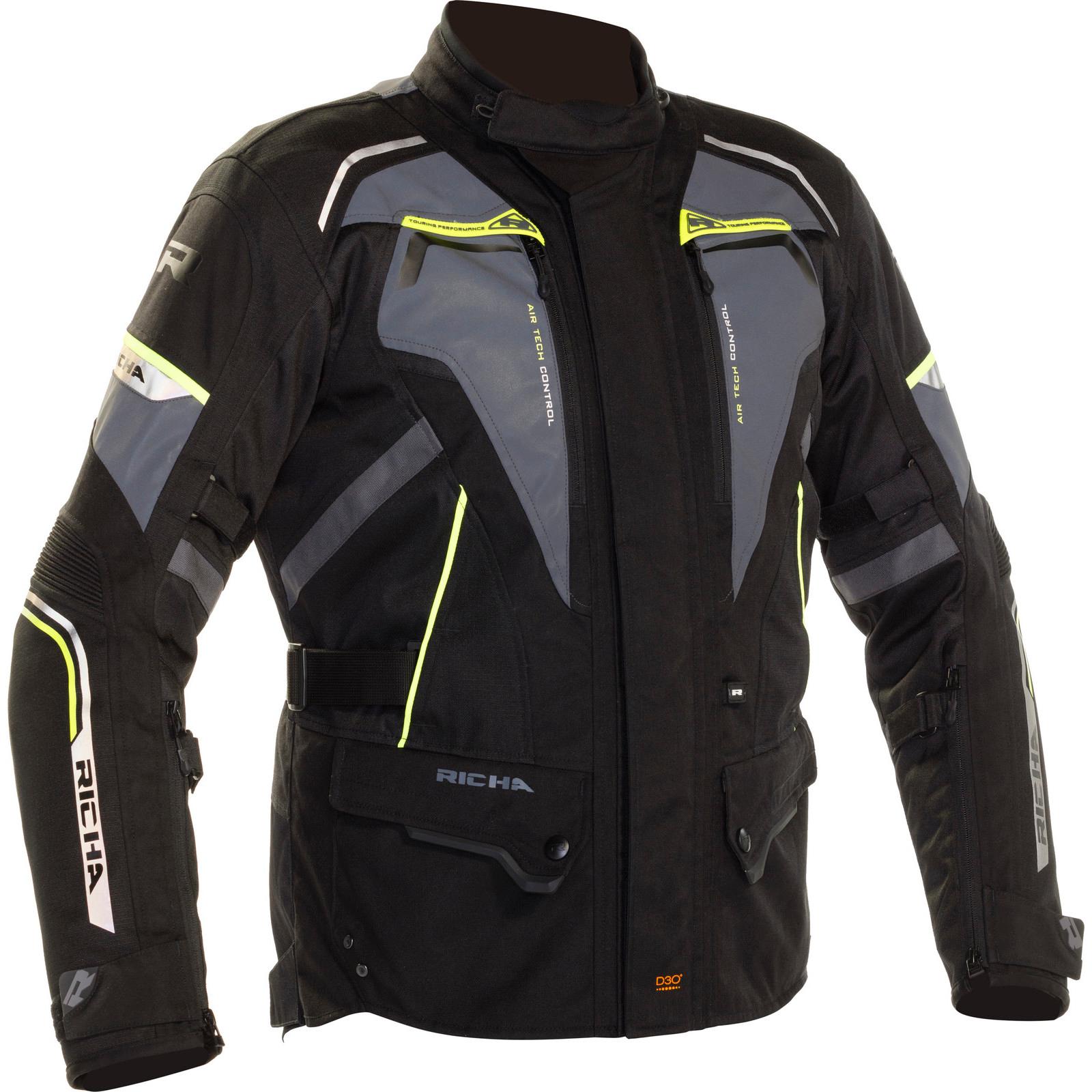 Richa Infinity 2 Flare Motorcycle Jacket XL Black