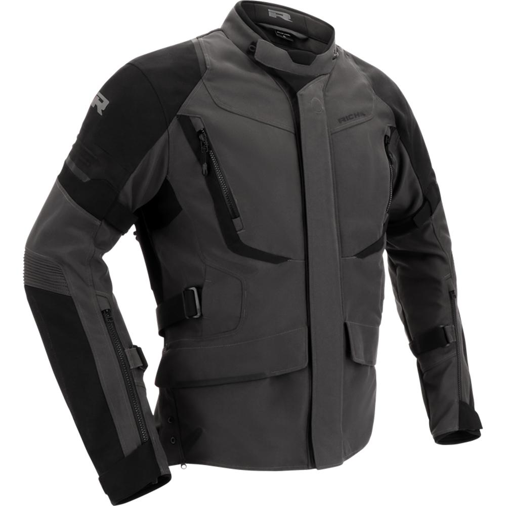 Richa Cyclone 2 Gore-Tex Motorcycle Jacket Grey Black